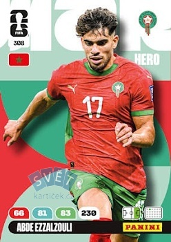 Abde Ezzalzouli Morocco Panini FIFA World Cup 2026 Adrenalyn XL #308